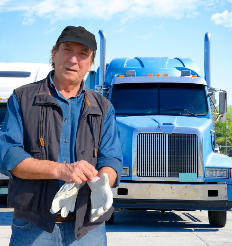 Водитель грузового автомобиля