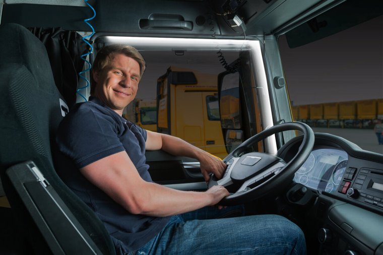 Водитель фуры