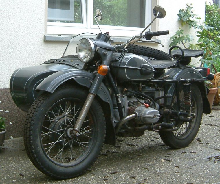Мотоцикл Урал 1943