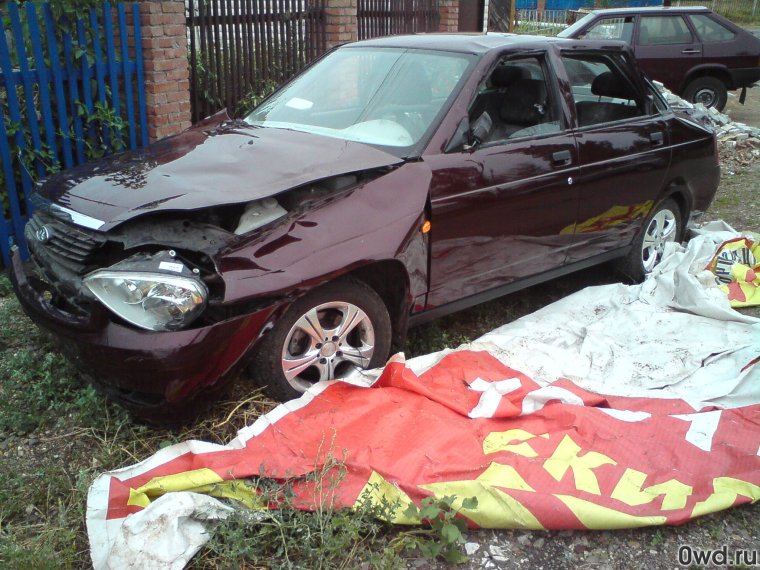 Битая Приора портвейн