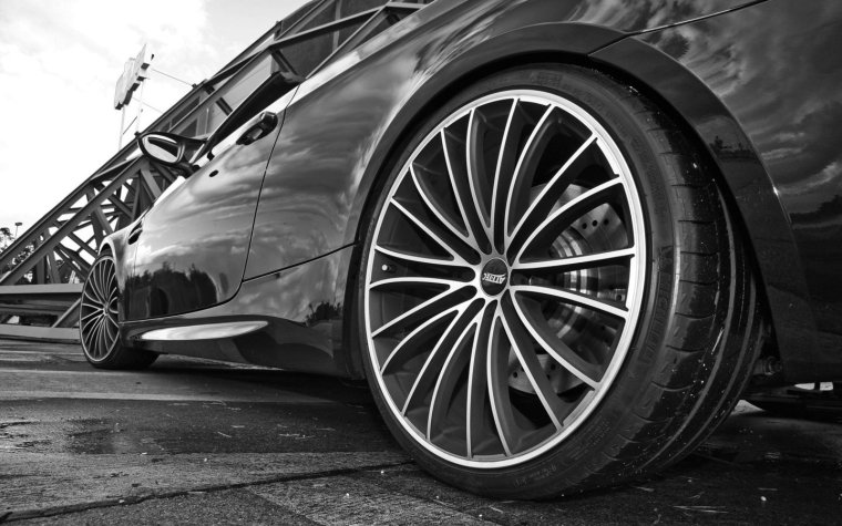 Красивые колеса машины