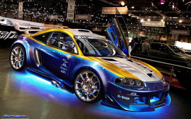 Гоночная Мицубиси Eclipse