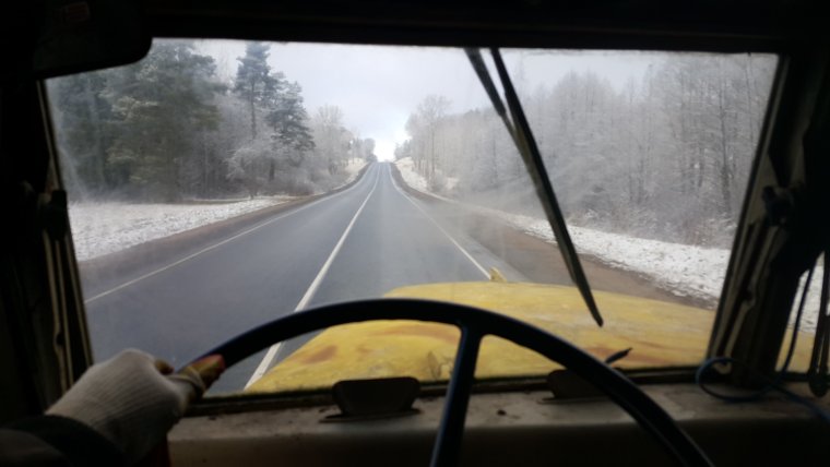 Дорога из кабины