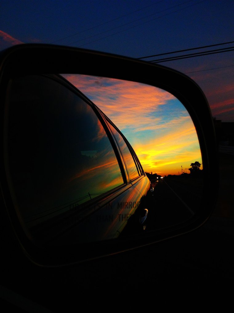 Окно машины