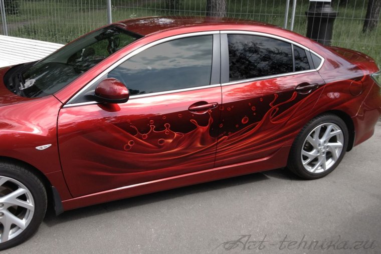 Mazda 6 gg винил