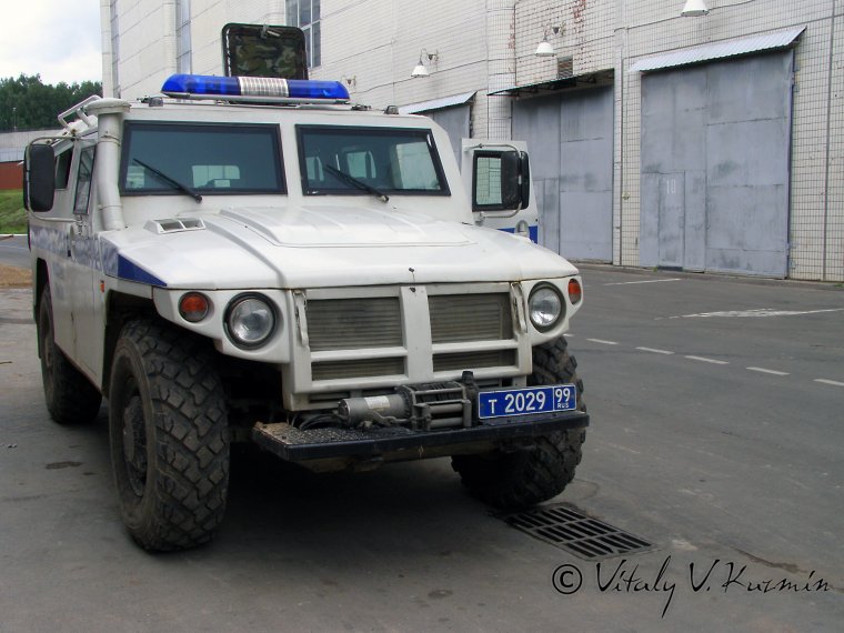 ГАЗ тигр полицейский