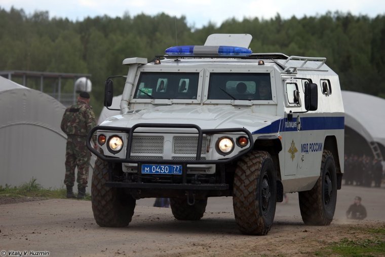 ГАЗ тигр ОМОН