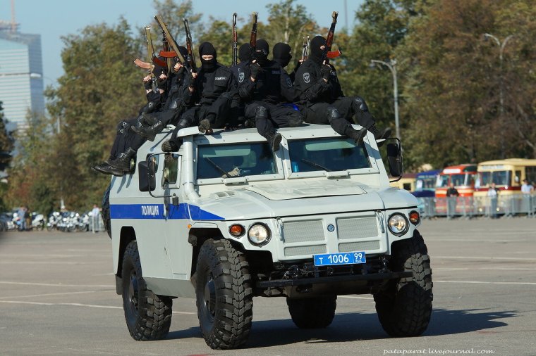 КАМАЗ броневик ОМОН