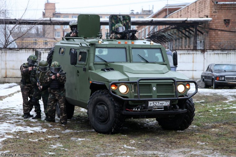 ГАЗ тигр СОБР