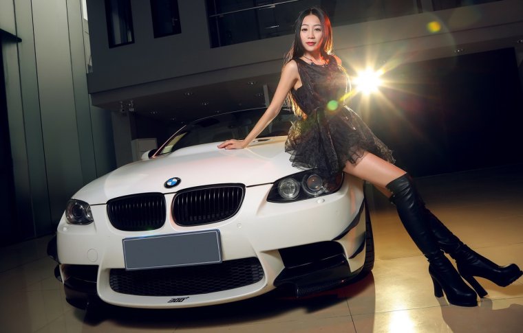 Girls BMW m3