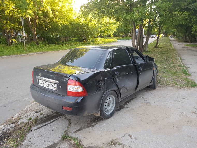 К055кт05 Приора авария