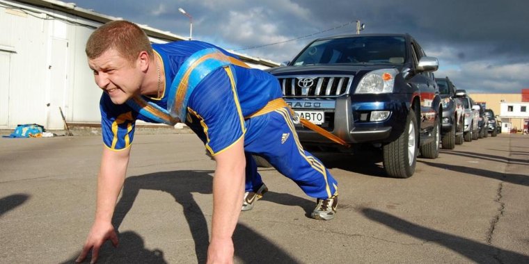 Толкание автомобиля