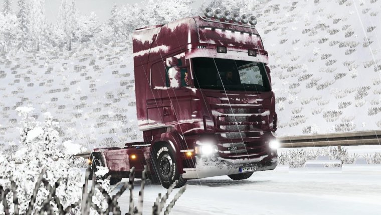 Снег для ETS 2