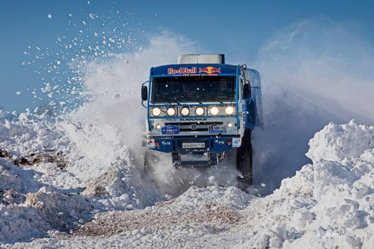 КАМАЗ мастер зимой