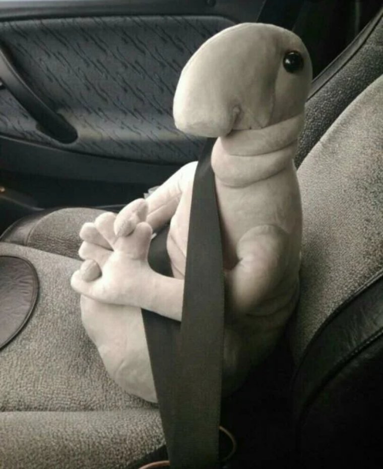 Плюшевая игрушка в машину