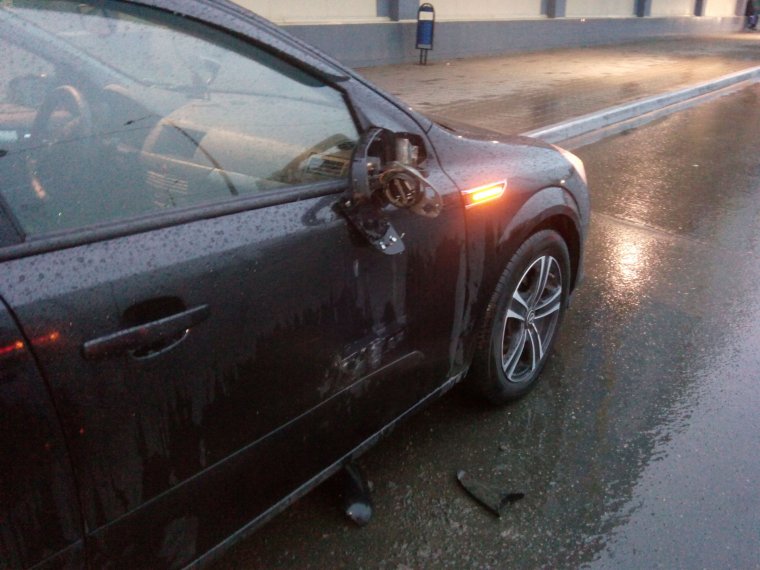 Опель Астра н ДТП