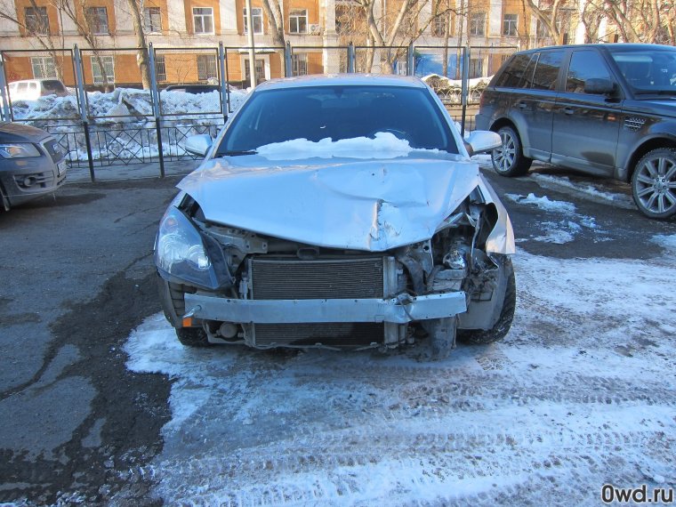 Битый Опель Астра