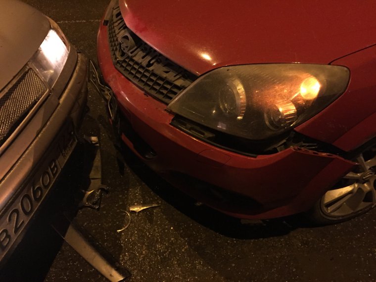 Opel Astra h GTC авария