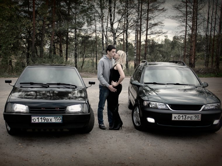 Бандиты на машинах