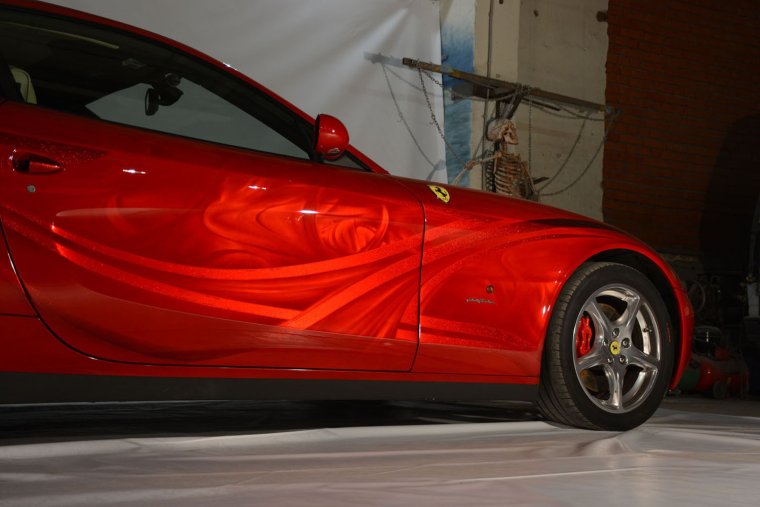 Краска Monza Red