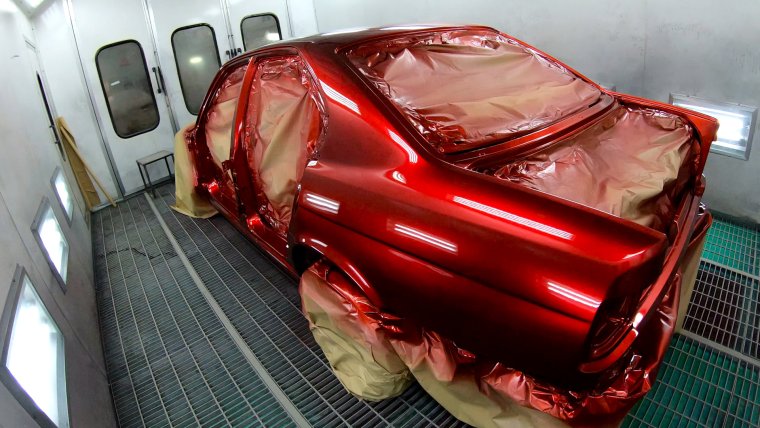 Цвет Кэнди ультра ред