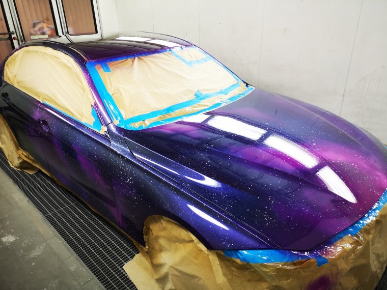 Покраска авто в Кэнди цвет