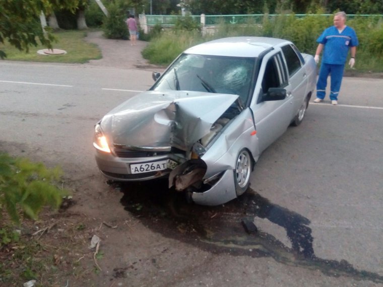 Разбитые машины Приоры