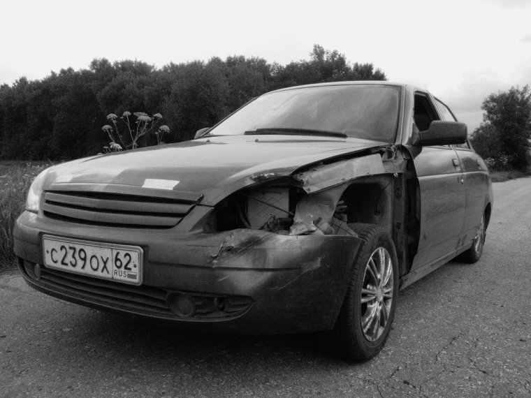 Крутые аварии Лада Приора