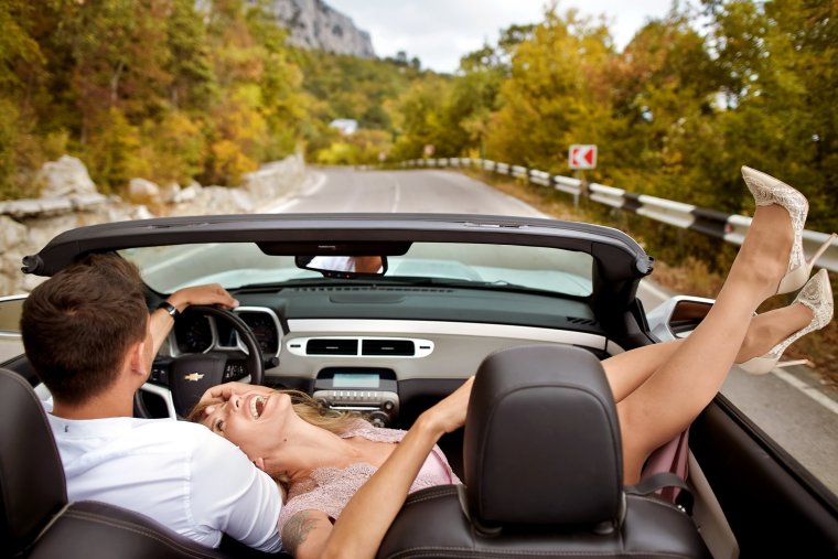 Вдвоем в кабриолете