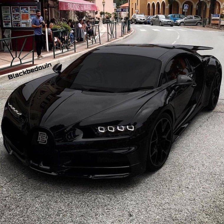 Bugatti Chiron Black Matte