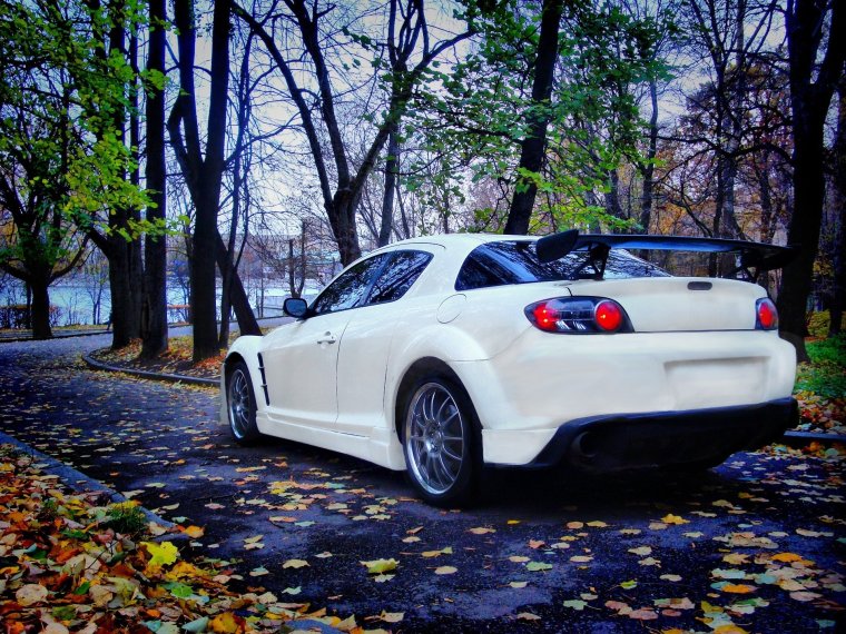 Mazda RX 8 White