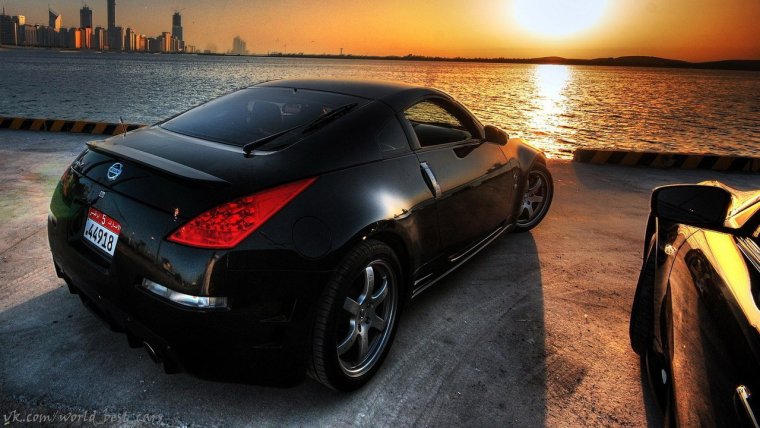 Nissan 350z закат
