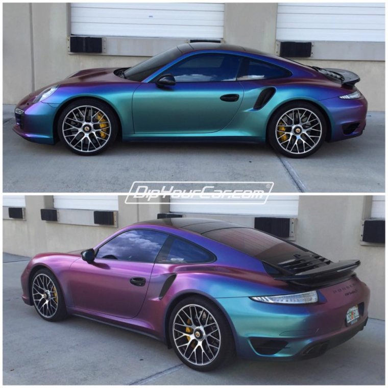 Porsche 911 хамелеон