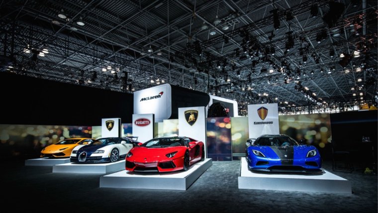 Выставка машин