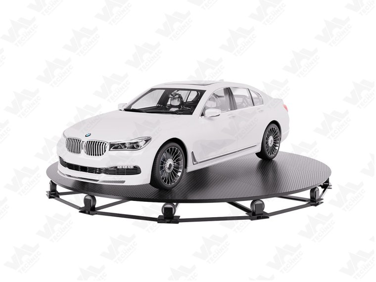 Вращающийся подиум для автомобиля