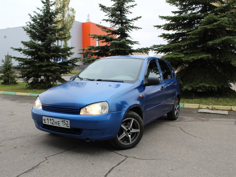 Лада Калина синяя 1.6 МТ