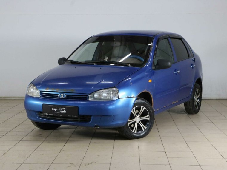 Лада Калина седан 2007 синий