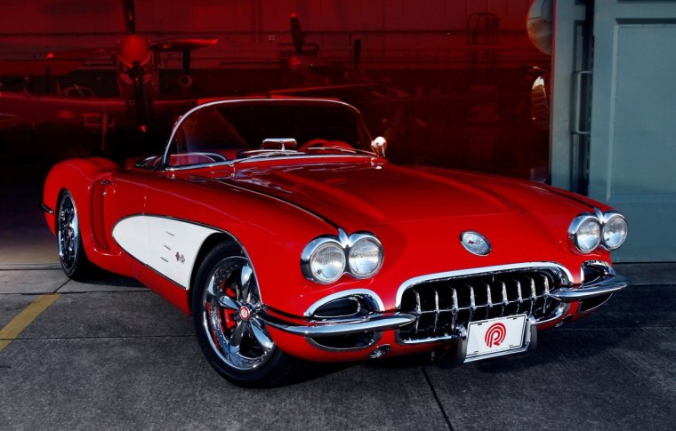 Chevrolet Corvette c1 черный