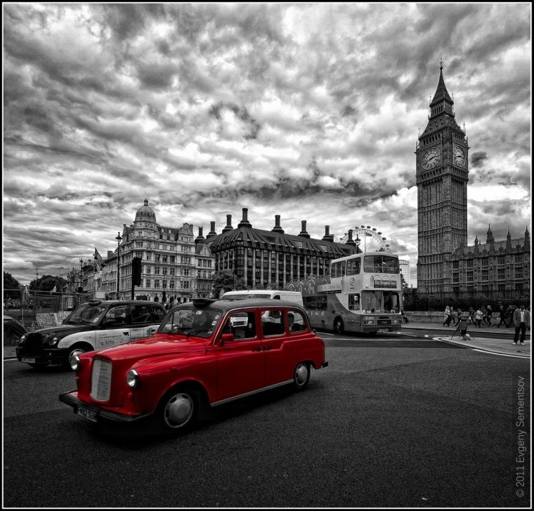 Лондон красный автомобиль