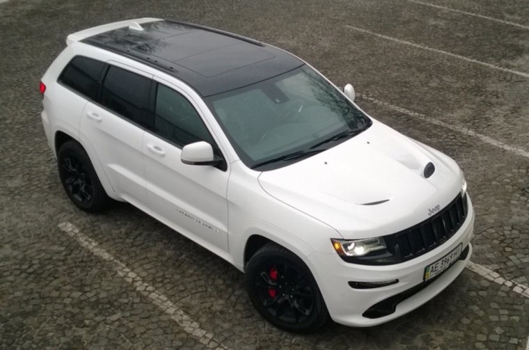 Джип Гранд Чероки черная крыша