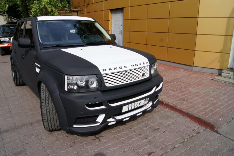 Range Rover Sport краска Raptor