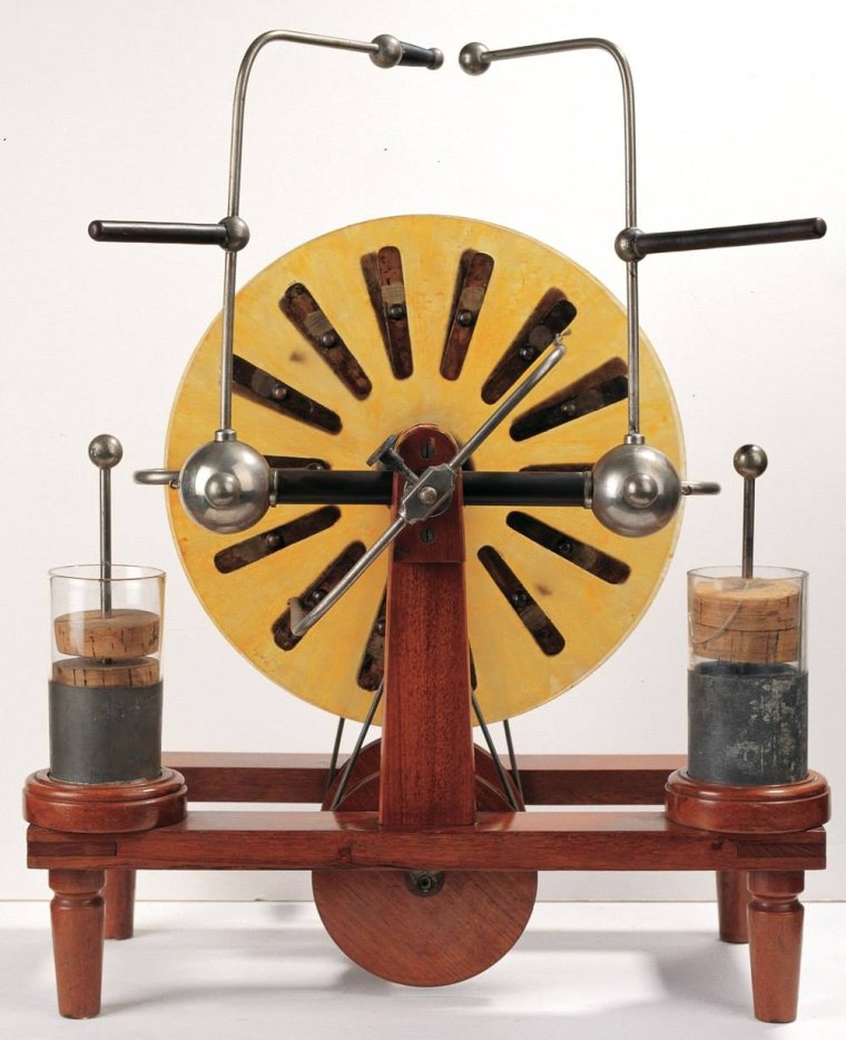 Вильгельм Хольц электрофорная машина