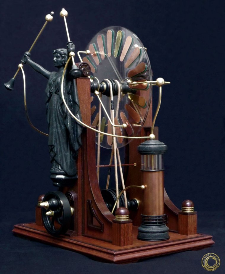 Электрофорная машина Вильгельм Гольц