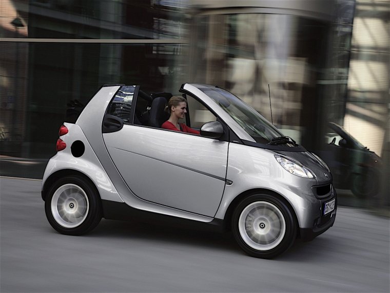 Маленький двухместный автомобиль