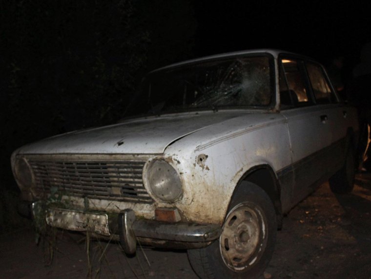 Копейка ночью машина