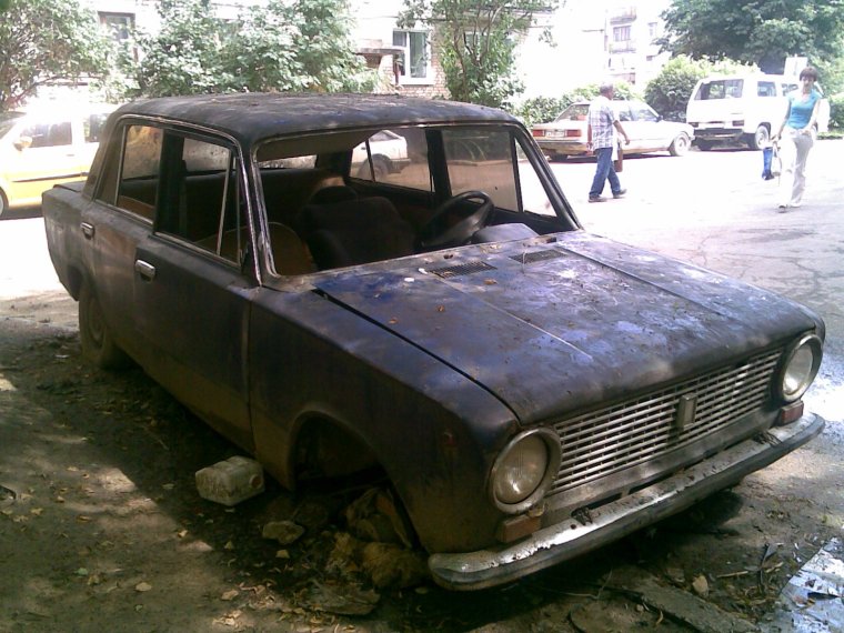 ВАЗ 2101 ржавая