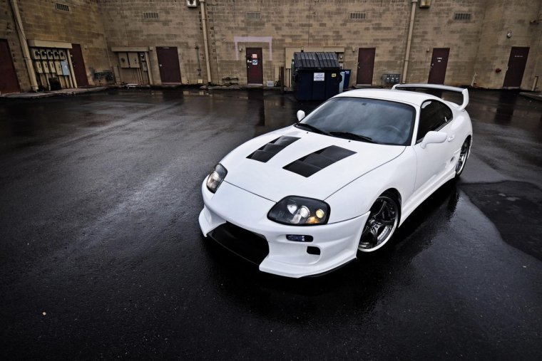Toyota Supra White