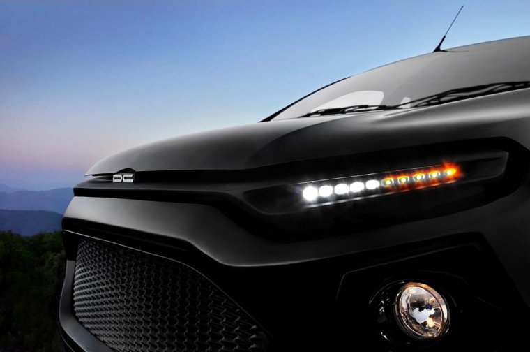 Узкие фары на авто