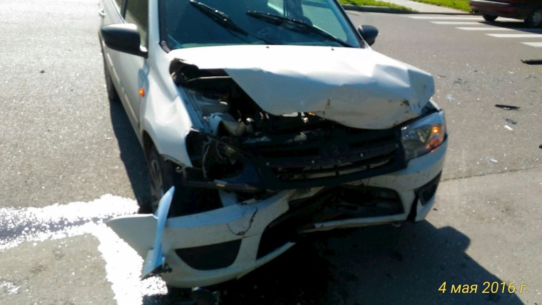 Лада Гранта лифтбек ДТП