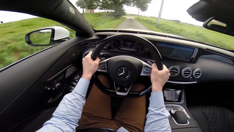 Mercedes Benz s class pov